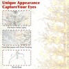 4 FT Pre-Lit Aspen Fir Artificial Christmas Tree, Hinged Xmas Tree with 280 Snow-Flocked Branch Tips & 230 Warm White LED Lights for Home & Party - 4 of 4