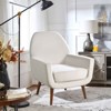 NicBex Boucle Accent Chair,Upholstered Living Room Chairs with Mid-Height Back and Round Legs,Mid-Century Armchair,Accent Chairs for Living Room - 2 of 4
