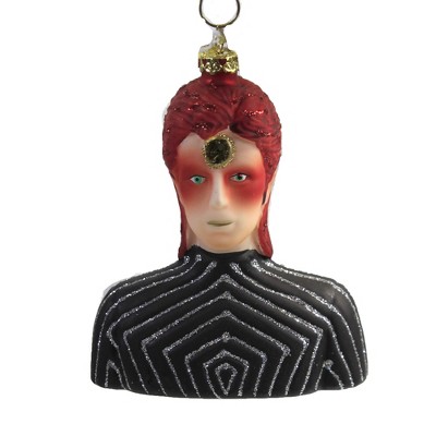 Holiday Ornament 4.5" Ziggy Starburst Bowie Persona Album 1972  -  Tree Ornaments