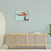Stupell Industries Pelican with Purple Fish Framed Giclee Art - 3 of 4