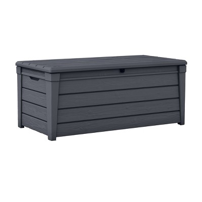 Keter Brightwood Deck Box Gray - 120gal