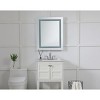 Elegant Lighting LED Hardwired Mirror Rectangle W24H30 Dimmable 3000K - 3 of 4