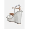 Regina Rhinestones Embellished Wedge Sandals Women - 3 of 4