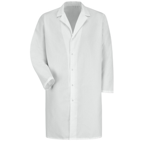 Red Kap Specialized Lab Coat, White - M
