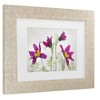 Trademark Fine Art - Mandy Disher  Pulsatilla Matted Framed Art - 3 of 4