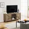 Yaheetech Farmhouse TV Stand for TVs up to 65in Entertainment Center with Storage Cabinet - 2 of 4