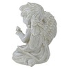 Northlight 6" Ivory Sitting Angel with Bird Outdoor Garden Statue - image 4 of 4