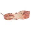 Fashion To Figure Women's Noelle Heels - Wide Width - 14, ORANGE - 3 of 4