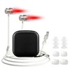 The Morfone 650nm ear red light therapy device helps relieve ear discomfort and promotes blood circulation. It is a daily home care equipment. - 2 of 4