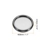 Unique Bargains Plastic DIY Notebook Planner Round Binder Rings 22 Pcs - 2 of 4