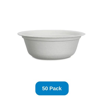 Responsible Products 16 oz Sugarcane Soup / Salad Bowl - Pack of 50