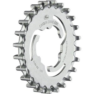 Gates Carbon Drive CDC CenterTrack Rear Sprocket for Enviolo - 24t, Silver - 1 of 3