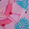 Moda at Home Flamingo Palm Velour Beach Towel - 4 of 4