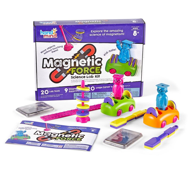 hand2min Magnets Super Science Kits For Kids, Science Experiments And Fact-Filled Guide, 1 of 6