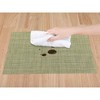 REGALWOVEN Kitchen Dining Table Washable Heat-Resistant Wipeable PVC Placemats 8 Pcs - 3 of 4