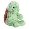 Aurora Small Turtle Sweet & Softer Snuggly Stuffed Animal Green 9" - 2 of 4