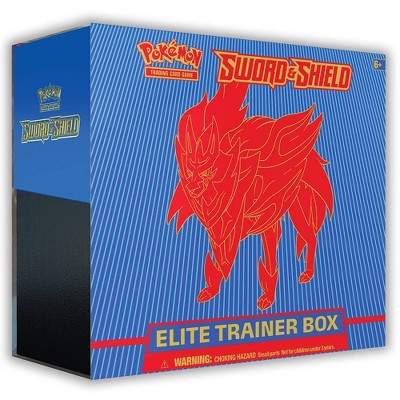 Pokemon Trading Card Game Sword & Shield S1 Elite Trainer Box featuring Zamazenta