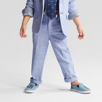 Toddler Boys Suit Pants - Cat & Jack™ Chambray - 12 Months – Target  Inventory Checker – BrickSeek