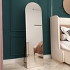 FURNIinspire Full Length Mirrors Wall Mirror, Decorative Mirror, Clothing Store, Floor Standing Large Mirror, Wall Mounted, Gold 16.5"*0.3"*59.8" - 2 of 4