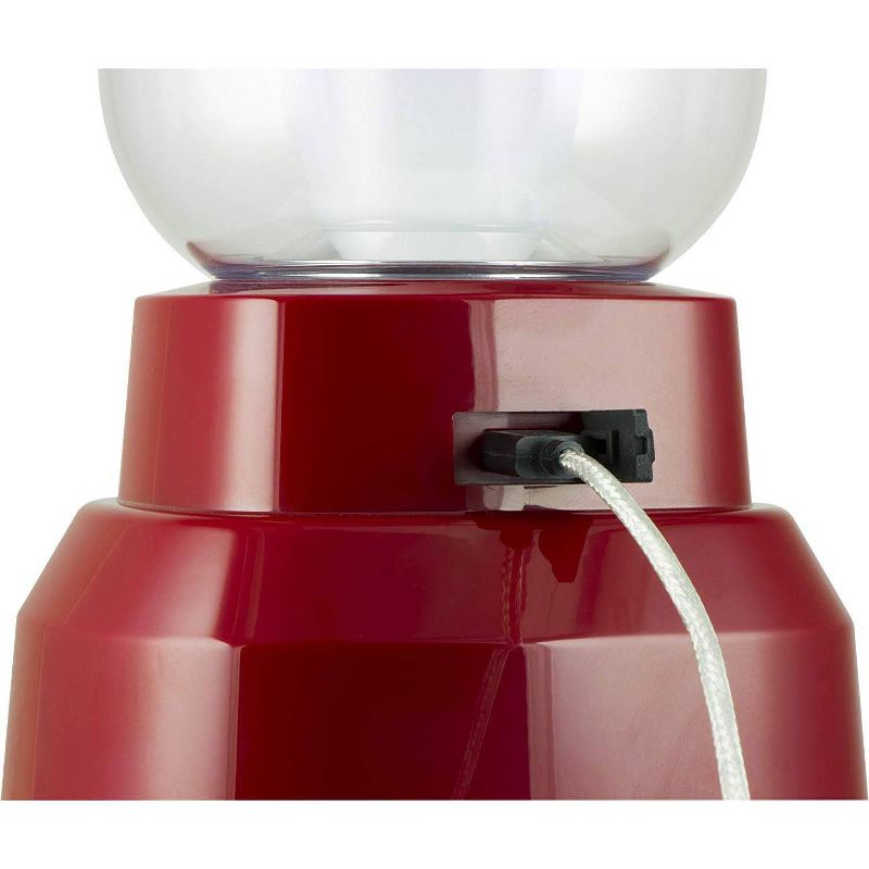 LED Outdoor Lantern with USB Charging Red - Enbrighten, 3 of 12