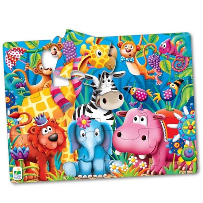 The Learning Journey My First Big Floor Puzzle Jungle Friends (12 pieces)