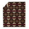 HomeRoots Brown Woven Acrylic Reversable Queen Blanket - 4 of 4