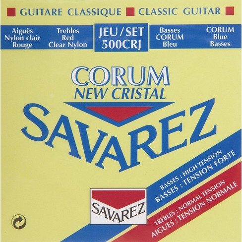 Savarez 500CRJ Normal Tension Cristal Trebles High Tension Corum Basses Nylon Guitar String Set - image 1 of 1