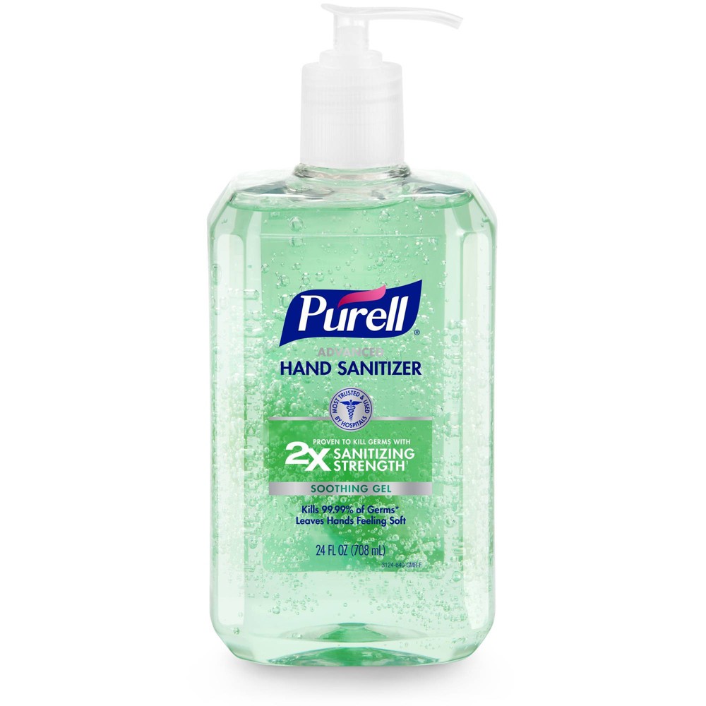 Photos - Shower Gel Purell Soothing Hand Sanitizer - Aloe Scent - 24 fl oz