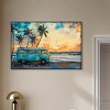 Art Remedy Old School Spring Break Colorful Coastal Wall Art Framed - 2 of 4