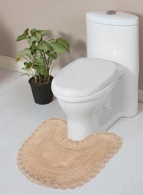 Hampton Crochet Collection Cotton Reversible Tufted Bath Rug - Home Weavers