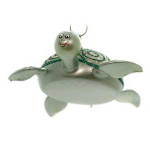 De Carlini Italian Ornaments 1.5 Inch Sea Turtle Christmas Tree Ornament , Ornament Ocean Italian (1PC) - 1 of 4