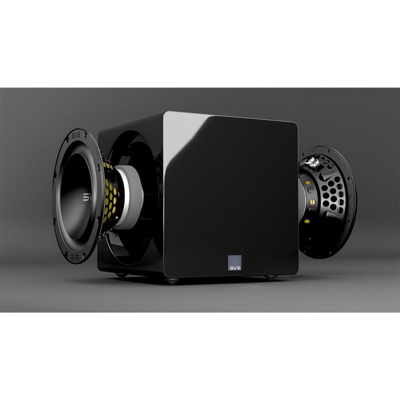 SVS 3000 Micro Sealed Subwoofer with Fully Active Dual 8-inch Drivers, 4 of 13