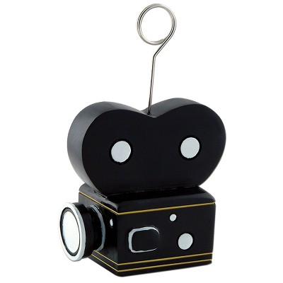 Beistle 6 oz. Movie Camera Photo/Balloon Holder; 3/Pack 50219