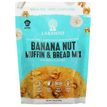 Lakanto Banana Nut Muffin & Bread Mix, 7.06 oz (200 g)