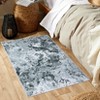 Area Rug Machine Washable Boho Carpet Non Slip Abstract Vintage Indoor - 3 of 4