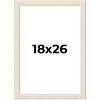 PosterPalooza | 18x26 Wide Barnwood Picture Frame, UV Acrylic, 6 Finishes - Grey, Brown, White, and Black - 2 of 4