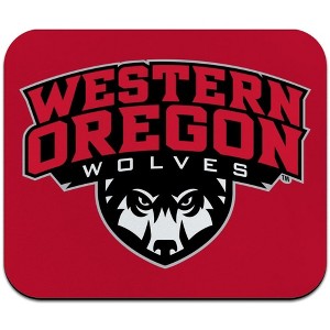 Western Oregon University Primary Logo Low Profile Thin Mouse Pad - 1 of 2