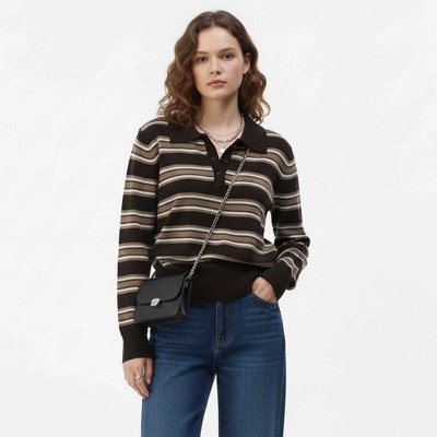 Cherie Code Women’s Knit Pullover Top – Cotton‑Poly Blend, Long Sleeve, Casual Fit