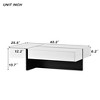 NicBex Modern 45" Rectangle Coffee Table with Storage Drawer for Living Room and Office - 2 of 4