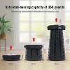 CTB Dealz Collapsible Camping Stool – Folding Travel Seat for Adults – Lightweight & Portable Outdoor Chair for Hiking, Fishing, and Camping - 2 of 4