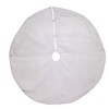 Kurt Adler 48-Inch Silver Glitter Swirl Treeskirt - 3 of 3