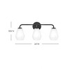 Lark Gio 3 - Light Vanity in  Black - 4 of 4