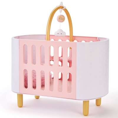 FAO Schwarz Baby Doll Crib and Play Mat
