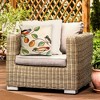 Liora Manne Visions III Garden Indoor/Outdoor Pillow.. - 3 of 4