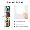 Big Dot of Happiness Elementary Graduation Banner - Vertical Shaped Banner Decorations - 3 of 4