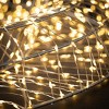 32"H Sullivans Christmas Large Lighted Silver Wreath, Indoor Christmas Decor - 2 of 4