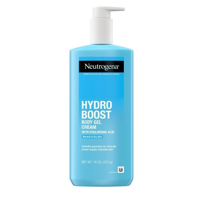 Neutrogena Hydro Boost Hydrating Body Gel Cream with Hyaluronic Acid - 16oz