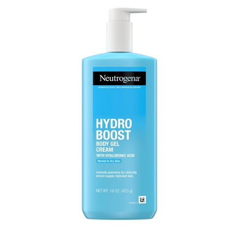 Neutrogena Hydro Boost Hydrating Body Gel Cream With Hyaluronic Acid ...