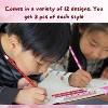 4E's Novelty Valentines Pencils for Kids 36 Pack Bulk Valentines Day Pencils for Classroom Gifts, Prizes for Party Favors - 3 of 4