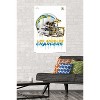 Trends International NFL Los Angeles Chargers - Drip Helmet 20 Unframed Wall Poster Prints - 2 of 4